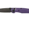 ANV Knives A100, MAGNACUT, DLC Black, Blueberry And Cream GRN, Alock, A100-014 Couteau De Poche
