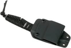 ANV P100 Sleipner, Black Paracord P100-002, Black Kydex Sheath, Couteau De Cou -Meilleurs Couteaux ANVP100 002 07 anv knives scaled