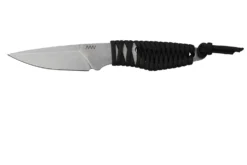ANV Knives P100 Sleipner, Grey Paracord, P100-003, Black Kydex Sheath, Couteau De Cou