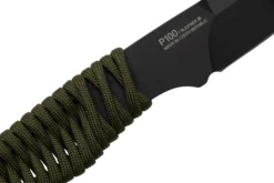 ANV Knives P100 Sleipner Cerakote, Olive Paracord, P100-039, Black Kydex Sheath, Couteau De Cou -Meilleurs Couteaux ANVP100 039 05 anv scaled