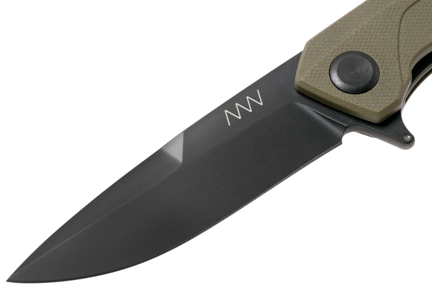ANV Z100 Sleipner, Linerlock, G10, DLC, Olive, ANVZ100-024 Couteau De Poche 3 ANV Z100 Sleipner, Linerlock, G10, DLC, Olive, ANVZ100-024 Couteau De Poche – Image 3