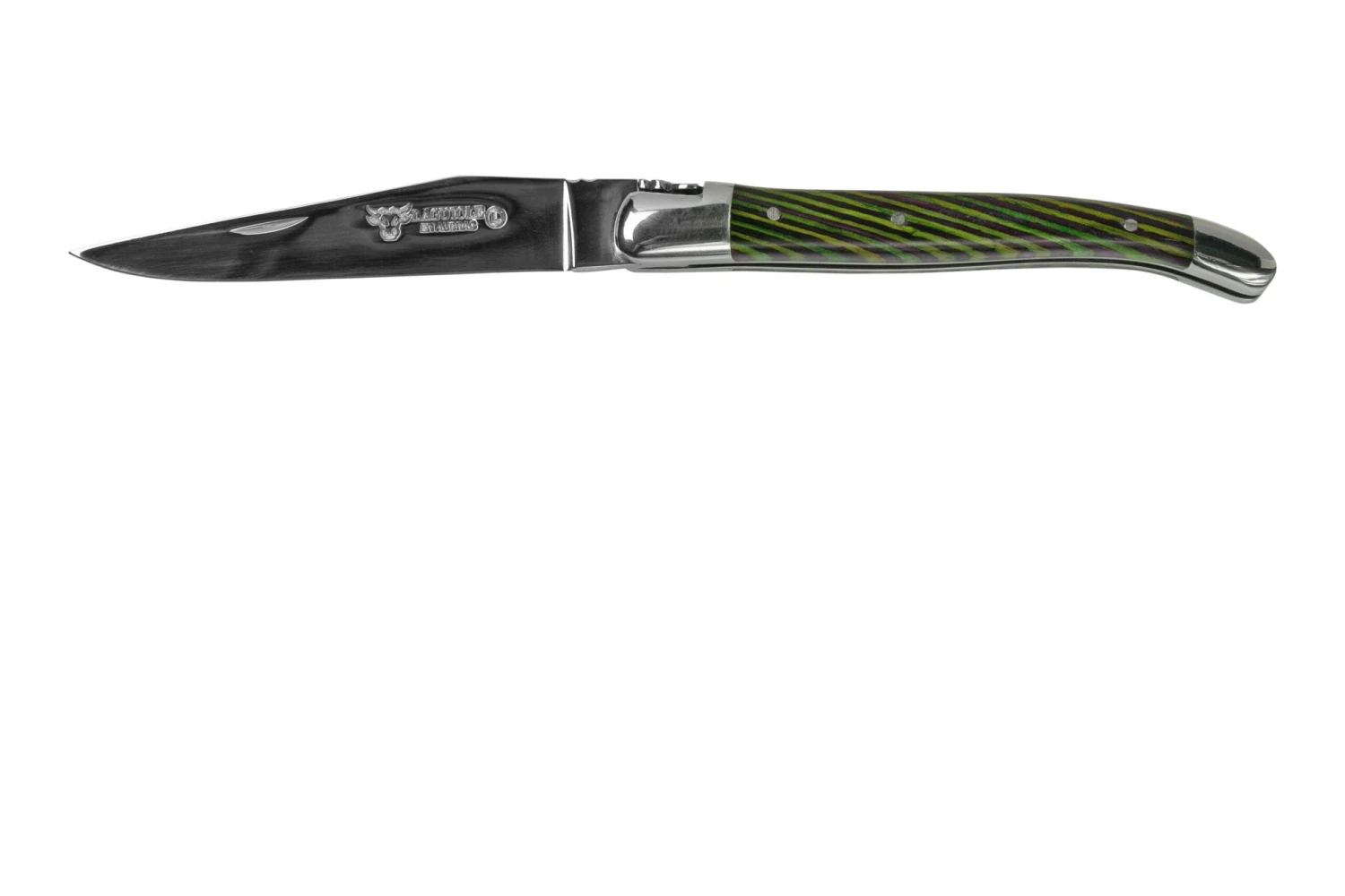 Laguiole En Aubrac Green Samba L0210SAVIFSJ1 Bois De Samba, Poli, Couteau De Poche Laguiole, 10 Cm 1 Laguiole En Aubrac Green Samba L0210SAVIFSJ1 Bois De Samba, Poli, Couteau De Poche Laguiole, 10 Cm