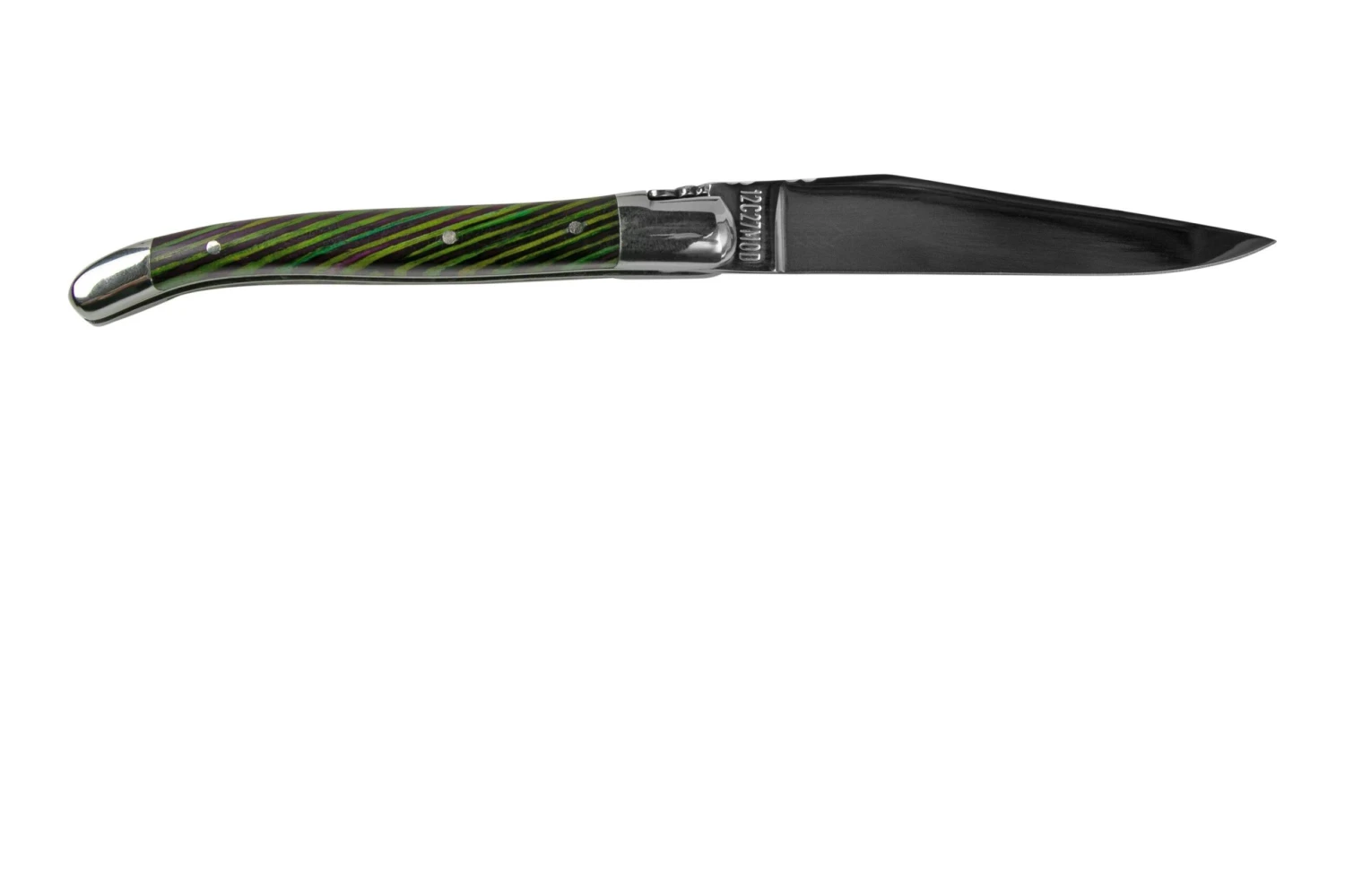 Laguiole En Aubrac Green Samba L0210SAVIFSJ1 Bois De Samba, Poli, Couteau De Poche Laguiole, 10 Cm 2 Laguiole En Aubrac Green Samba L0210SAVIFSJ1 Bois De Samba, Poli, Couteau De Poche Laguiole, 10 Cm – Image 2