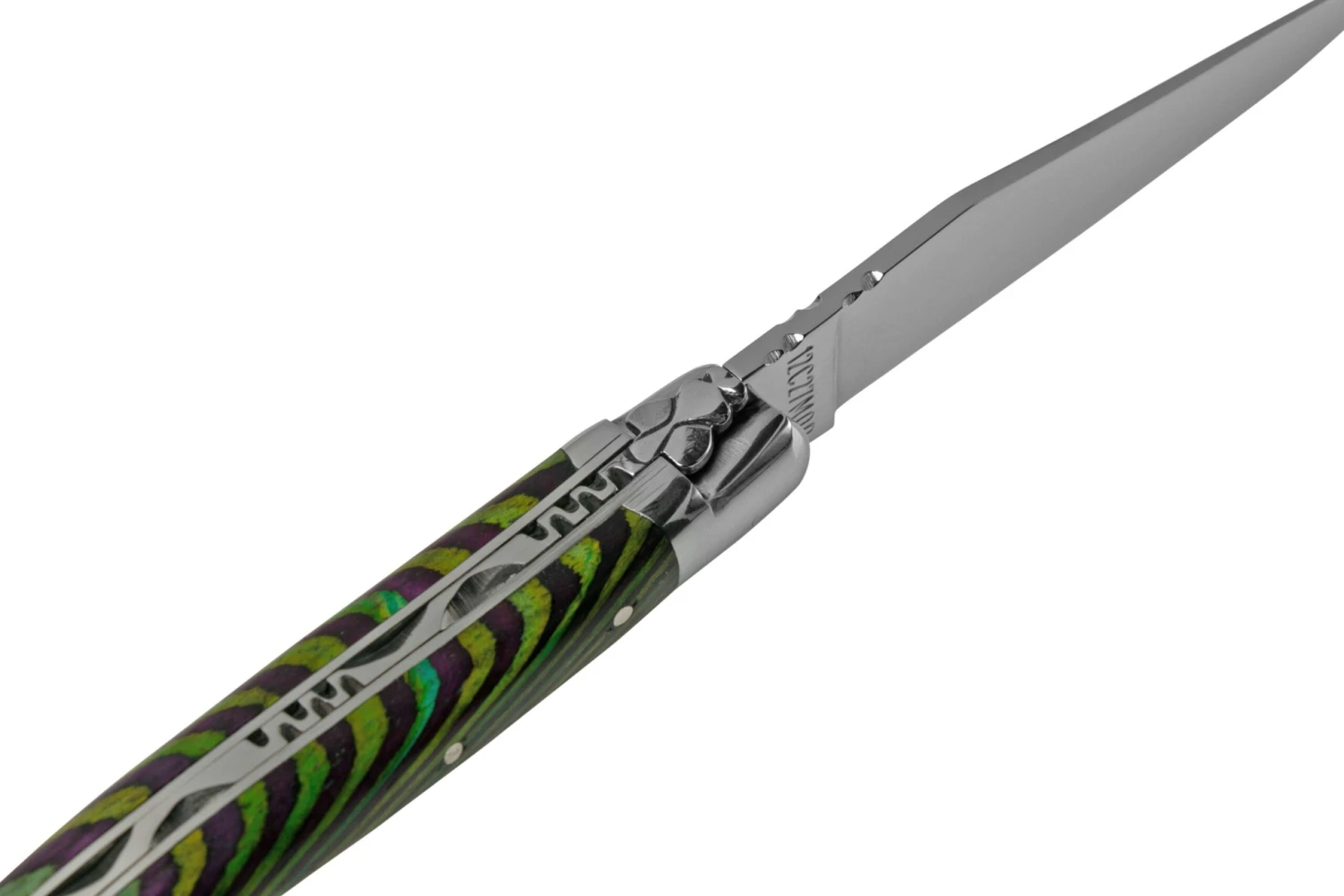 Laguiole En Aubrac Green Samba L0210SAVIFSJ1 Bois De Samba, Poli, Couteau De Poche Laguiole, 10 Cm 6 Laguiole En Aubrac Green Samba L0210SAVIFSJ1 Bois De Samba, Poli, Couteau De Poche Laguiole, 10 Cm – Image 6