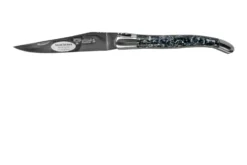 Laguiole En Aubrac Mussel L0212CQM Coquille De Moule, Poli, Couteau De Poche Laguiole, 12 Cm