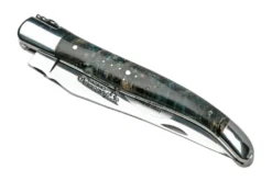 Laguiole En Aubrac Blue Poplar Burl L0212LBPIFSJ1 Bois De Peuplier, Poli, Couteau De Poche Laguiole, 12 Cm -Meilleurs Couteaux AUL0212LBPIFSJ1 04 laguioleaubrac scaled