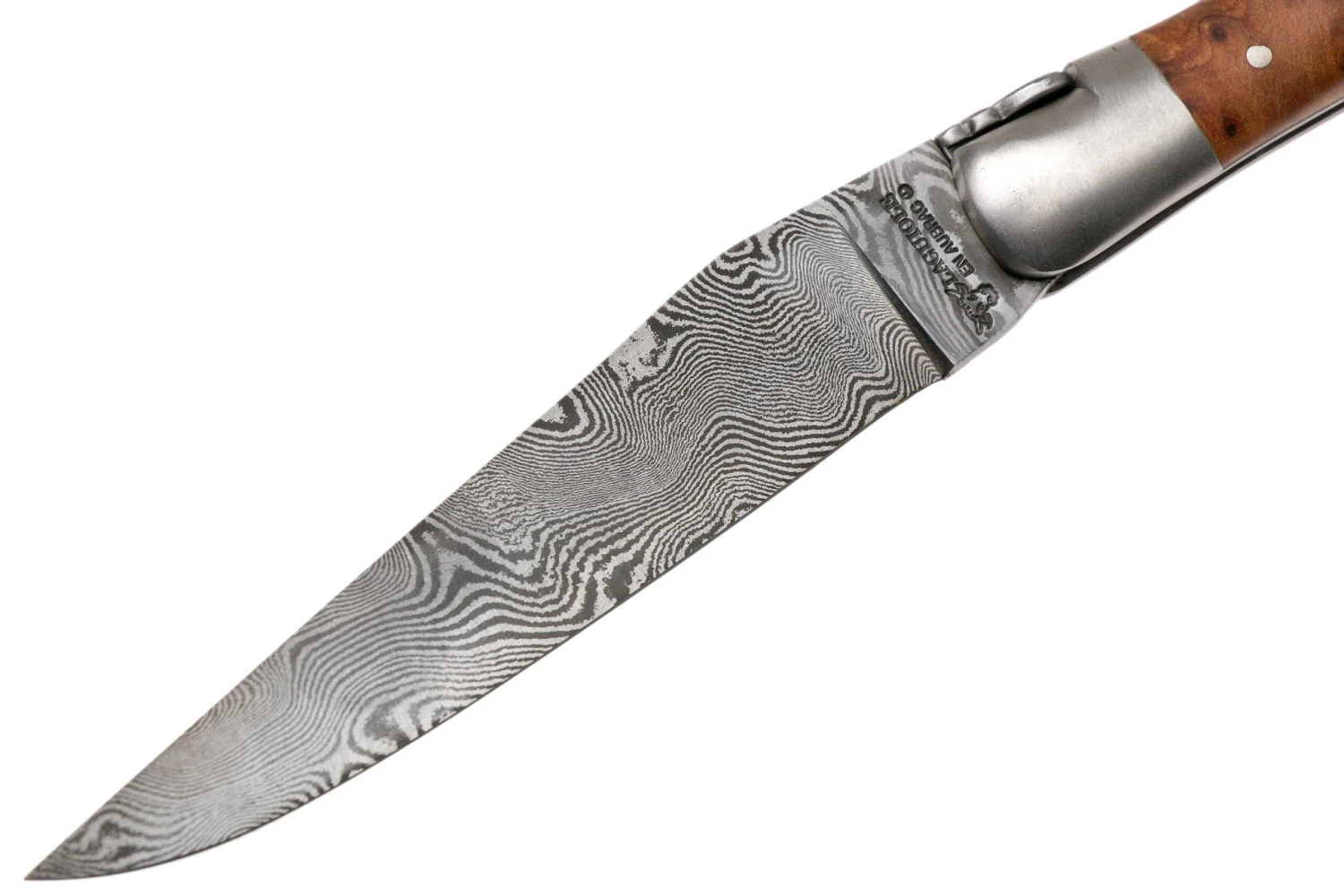 Laguiole En Aubrac 12 Cm Balbach Damast, Tuya L0212THI/FDBB1, Couteau Laguiole 3 Laguiole En Aubrac 12 Cm Balbach Damast, Tuya L0212THI/FDBB1, Couteau Laguiole – Image 3