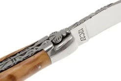 Laguiole En Aubrac 12cm Doubles Platines, Loupe D'olivier, L0712LLI-FSJ1 -Meilleurs Couteaux AUL0712LLI FSJ1 04 laguiole en aubrac aul0712lli fsj1 04
