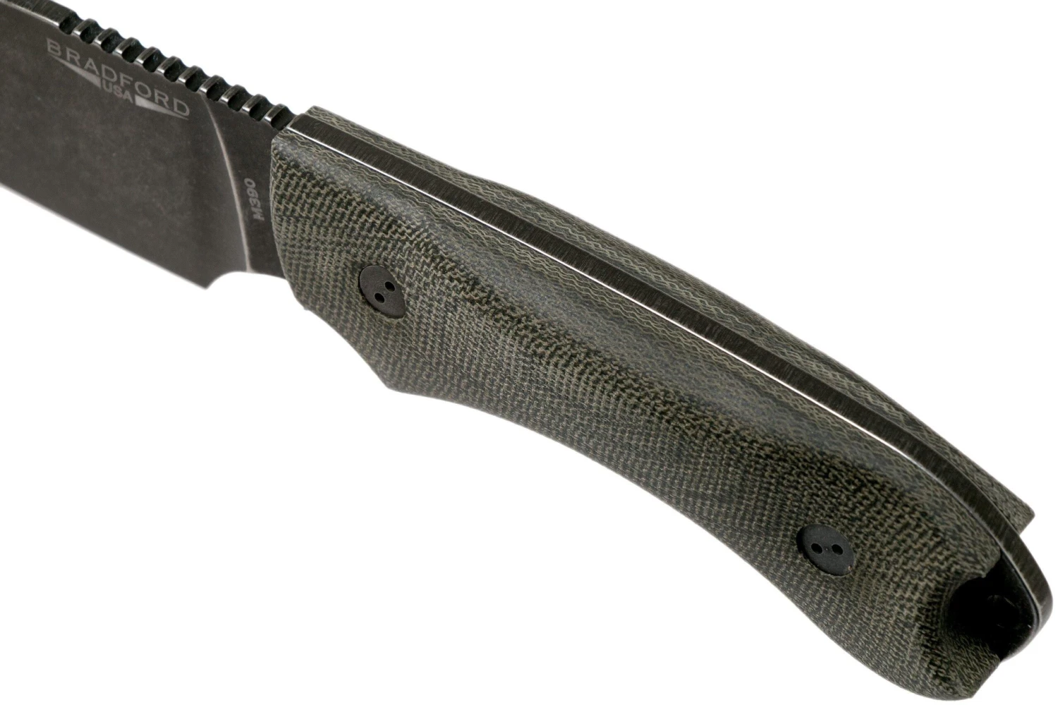 Bradford Guardian 4, 3D OD Green Micarta Guardian 4 M390, Full Flat Nimbus 4FH-102N 5 Bradford Guardian 4, 3D OD Green Micarta Guardian 4 M390, Full Flat Nimbus 4FH-102N – Image 5