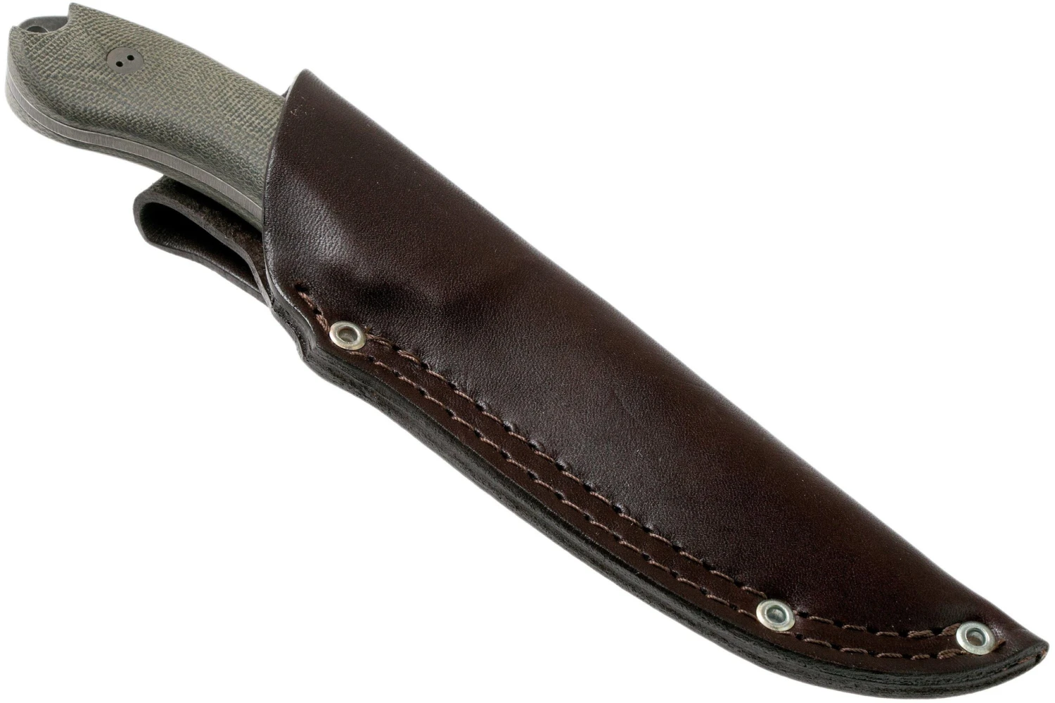 Bradford Guardian 4, 3D OD Green Micarta Guardian 4 M390, Full Flat Nimbus 4FH-102N 7 Bradford Guardian 4, 3D OD Green Micarta Guardian 4 M390, Full Flat Nimbus 4FH-102N – Image 7