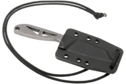 Bradford G-Necker Cleaver Stonewashed Elmax, Couteau De Cou -Meilleurs Couteaux BDK ELMAXGCLEAVER SW 05 bradford knives scaled