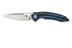 Bestech Ornetta BL02A Stonewashed & Satin, G10 & Carbonfiber, Couteau De Poche