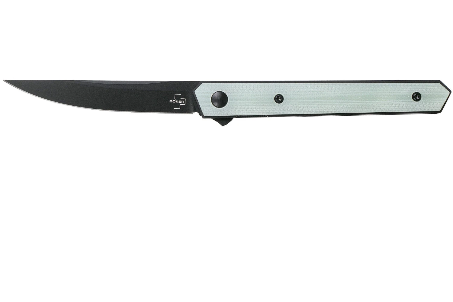 Böker Plus Kwaiken Air Mini Jade G10 01BO331 Couteau De Poche, Lucas Burnley Design 1 Böker Plus Kwaiken Air Mini Jade G10 01BO331 Couteau De Poche, Lucas Burnley Design