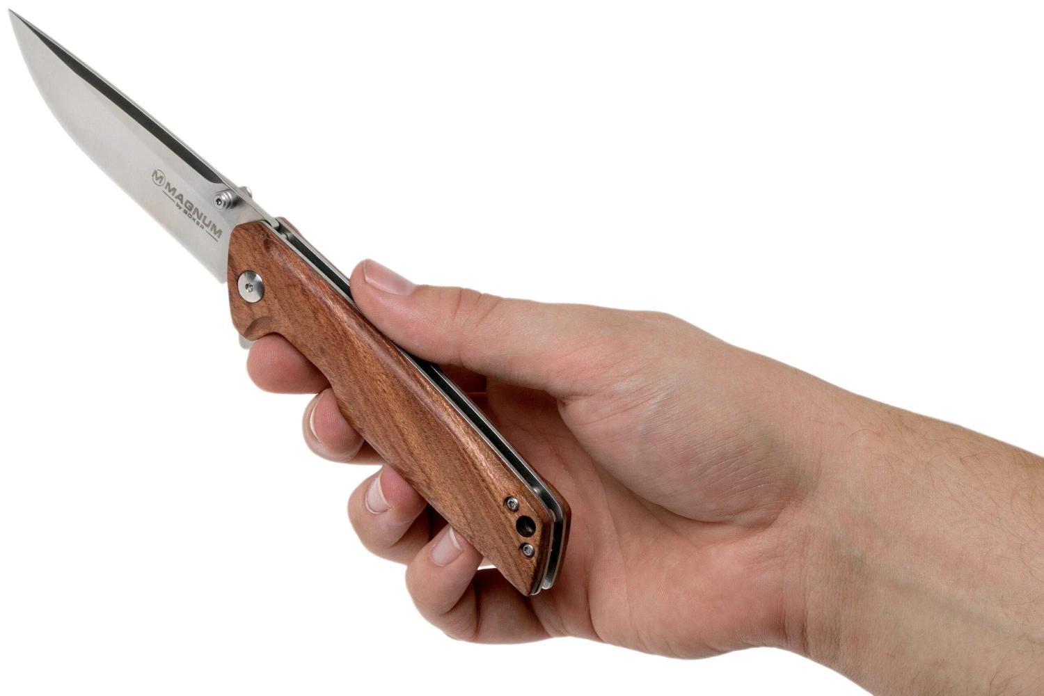 Böker Magnum Straight Brother Wood 01MB723 Couteau De Poche 8 Böker Magnum Straight Brother Wood 01MB723 Couteau De Poche – Image 8