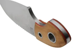 Böker Plus Gnome, D2 02BO322 Olive Wood, Couteau De Cou -Meilleurs Couteaux BO02BO322 04 boker scaled