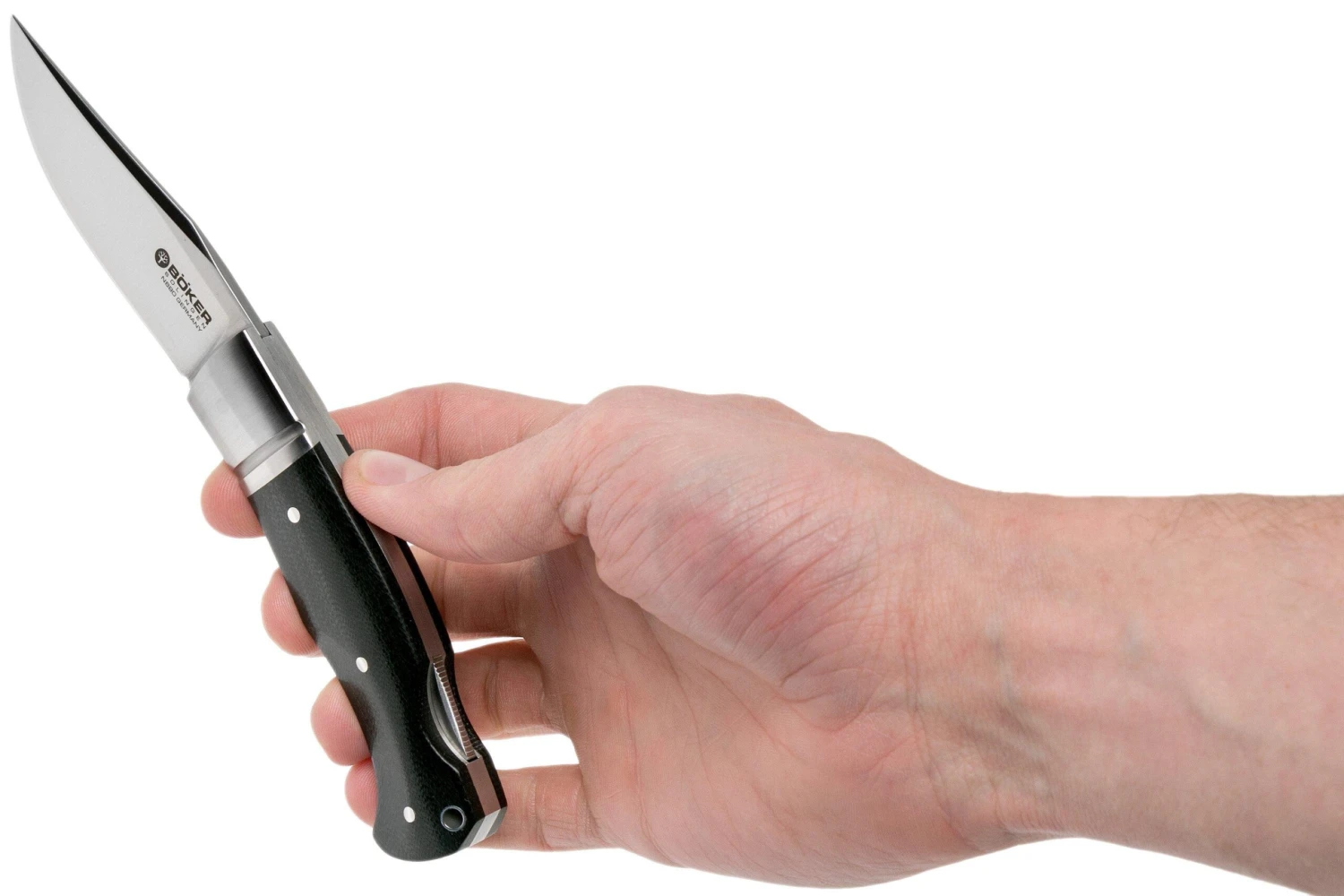 Böker Boxer 111028 Micarta Couteau De Gentleman, Raphael Durand Design 8 Böker Boxer 111028 Micarta Couteau De Gentleman, Raphael Durand Design – Image 8