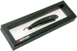 Böker Manufaktur Ebony Damascus Rasoir Coupe-chou 140609DAM -Meilleurs Couteaux BO140609DAM 07 boker scaled