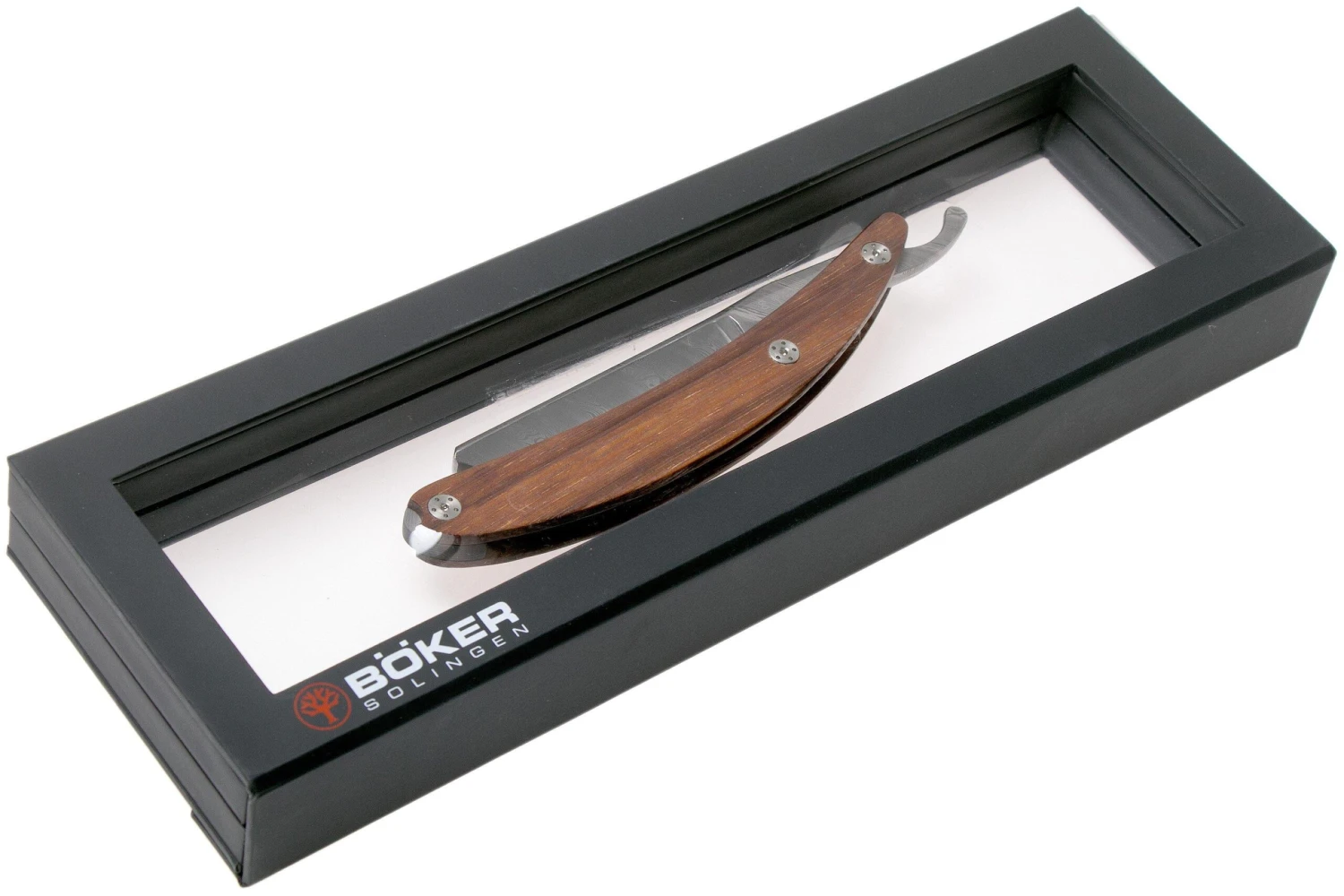 Böker Manufaktur Master Cutter Damascus, Desert Ironwood 140800DAM Rasoir Coupe-choux 6 Böker Manufaktur Master Cutter Damascus, Desert Ironwood 140800DAM Rasoir Coupe-choux – Image 6