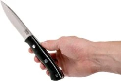 Bark River Aurora CPM Cru-Wear, Black Canvas Micarta, Couteau Bushraft -Meilleurs Couteaux BRK06 163BRKC 06 bark river brk06 163brkc 06