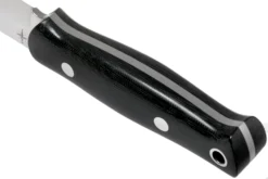 Bark River Bushcrafter II CPM 3V Black Canvas Micarta Couteau De Bushcraft -Meilleurs Couteaux BRK06 223BCM 04 bark river knives scaled