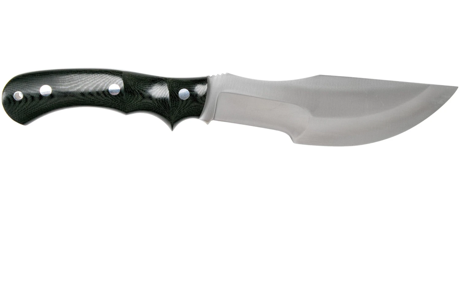 Bark River Trakker A2 Black Canvas Micarta Couteau D'outdoor 2 Bark River Trakker A2 Black Canvas Micarta Couteau D'outdoor – Image 2