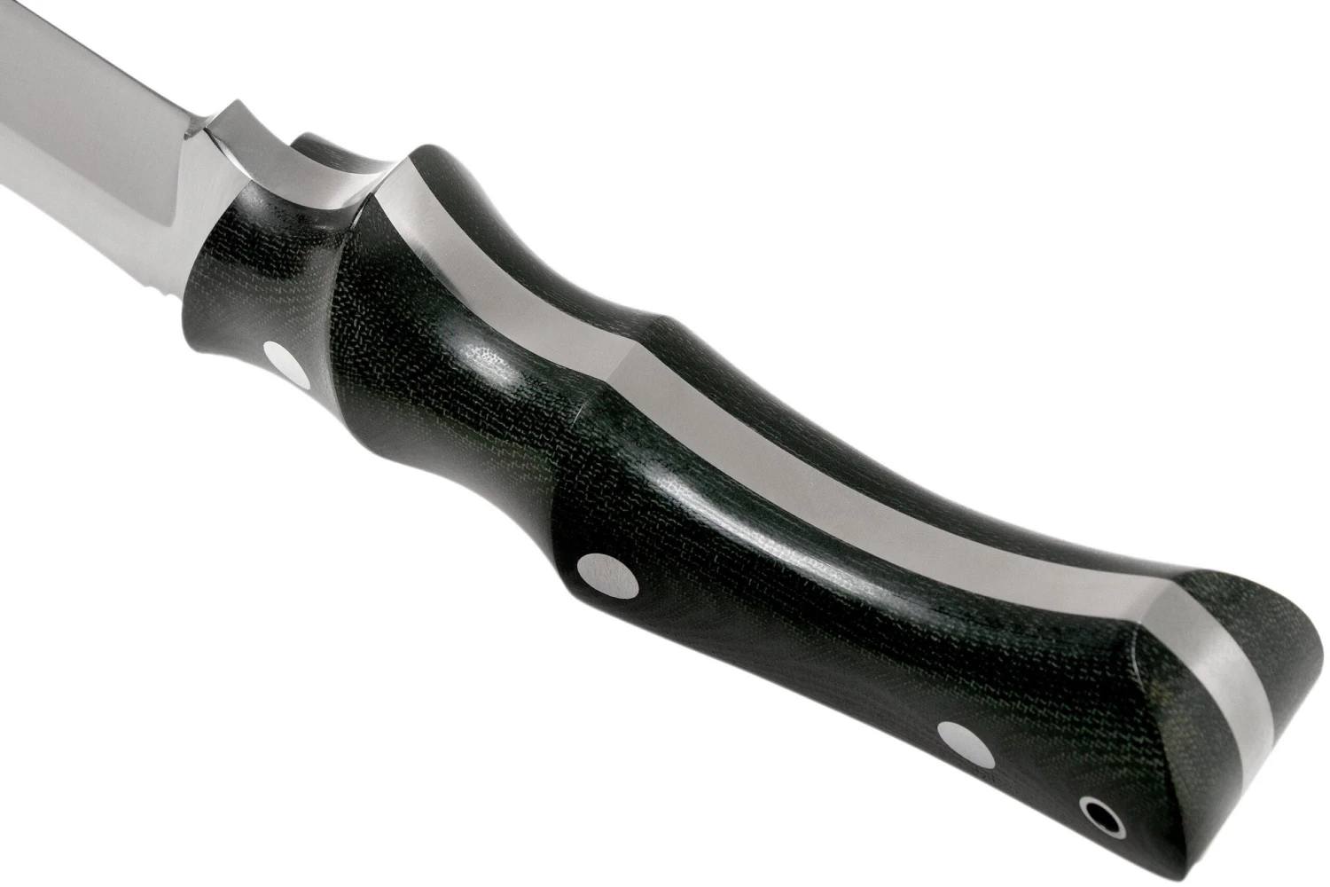 Bark River Trakker A2 Black Canvas Micarta Couteau D'outdoor 4 Bark River Trakker A2 Black Canvas Micarta Couteau D'outdoor – Image 4