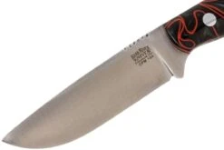 Bark River Bravo Necker II CPM 154CM, Lava Flow Kirinite, Black Sheath -Meilleurs Couteaux BRK07 002LFK 03 bark river brk07 002lfk 03