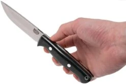 Bark River Gunny Scandi CPM 3V, Black Canvas Micarta, Brown Sheath 13 Bark River Gunny Scandi CPM 3V, Black Canvas Micarta, Brown Sheath -Meilleurs Couteaux BRK07 024BRKC 06 bark river brk07 024brkc 06