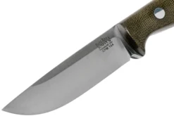 Bark River Bravo EDC CPM 154 Green Canvas Micarta, Rampless -Meilleurs Couteaux BRK07 054GNC RS 03 bark river scaled