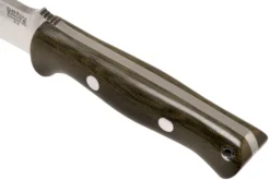 Bark River Bravo 1.5 A2 Green Canvas Micarta Couteau Outdoor -Meilleurs Couteaux BRK07 113GCM 05 bark river knives scaled