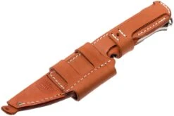 Bark River Bravo Vortex A2 Jimped, Green Canvas Micarta, Brown Sheath -Meilleurs Couteaux BRK07 117FMGRC JI 08 bark river brk07 117fmgrc ji 08