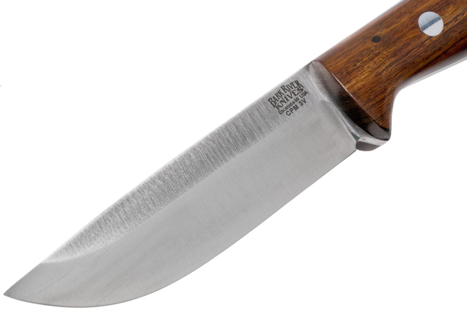 Bark River Bravo 1.2 CPM 3V Rampless, Desert Ironwood Couteau Outdoor 3 Bark River Bravo 1.2 CPM 3V Rampless, Desert Ironwood Couteau Outdoor – Image 3