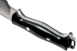 Bark River Bravo Crusader CPM 3V, Black Canvas Micarta -Meilleurs Couteaux BRK07 324BKC 04 bark river scaled