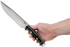 Bark River Bravo Crusader CPM 3V, Black Canvas Micarta -Meilleurs Couteaux BRK07 324BKC 06 bark river scaled