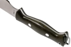 Bark River Bravo Machete CPM 1V Green Canvas Micarta Machette -Meilleurs Couteaux BRK07 371GNC 04 bark river scaled