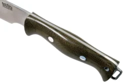 Bark River Bravo Machete CPM 1V Green Canvas Micarta Machette -Meilleurs Couteaux BRK07 371GNC 05 bark river scaled