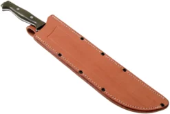Bark River Bravo Machete CPM 1V Green Canvas Micarta Machette -Meilleurs Couteaux BRK07 371GNC 07 bark river scaled