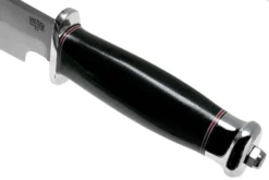 Bark River Highwayman III A2 Black Canvas Micarta Couteau Bowie -Meilleurs Couteaux BRK08 313BCM 05 bark river knives scaled