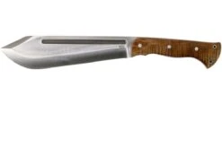 Bark River JX5 Vengeful 1 CPM 3V Dark Curly Maple Machette