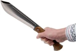 Bark River JX5 Vengeful 1 CPM 3V Dark Curly Maple Machette -Meilleurs Couteaux BRK10 123DCM 06 bark river brk10 123dcm 06