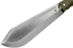 Bark River JX5 Vengeful 1 CPM 3V Green Canvas Micarta Machette Coupe-coupe -Meilleurs Couteaux BRK10 123GCM 03 bark river knives scaled