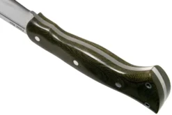 Bark River JX5 Vengeful 1 CPM 3V Green Canvas Micarta Machette Coupe-coupe -Meilleurs Couteaux BRK10 123GCM 04 bark river knives scaled