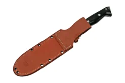 Bark River Bravo Tope Recon CPM 3V Black Canvas Micarta, Couteau De Survie -Meilleurs Couteaux BRK10 221BCM 07 barkriver scaled