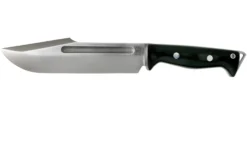 Bark River Bravo Tope Recon Field CPM 3V, Black Canvas Micarta