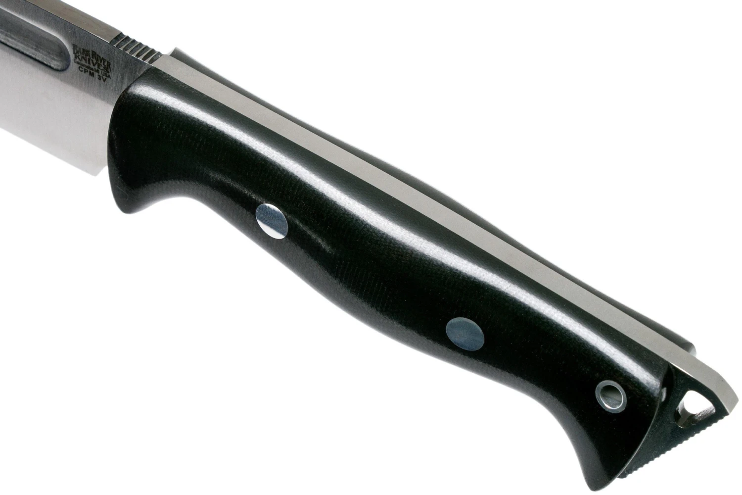 Bark River Bravo Tope Recon Field CPM 3V, Black Canvas Micarta 5 Bark River Bravo Tope Recon Field CPM 3V, Black Canvas Micarta – Image 5