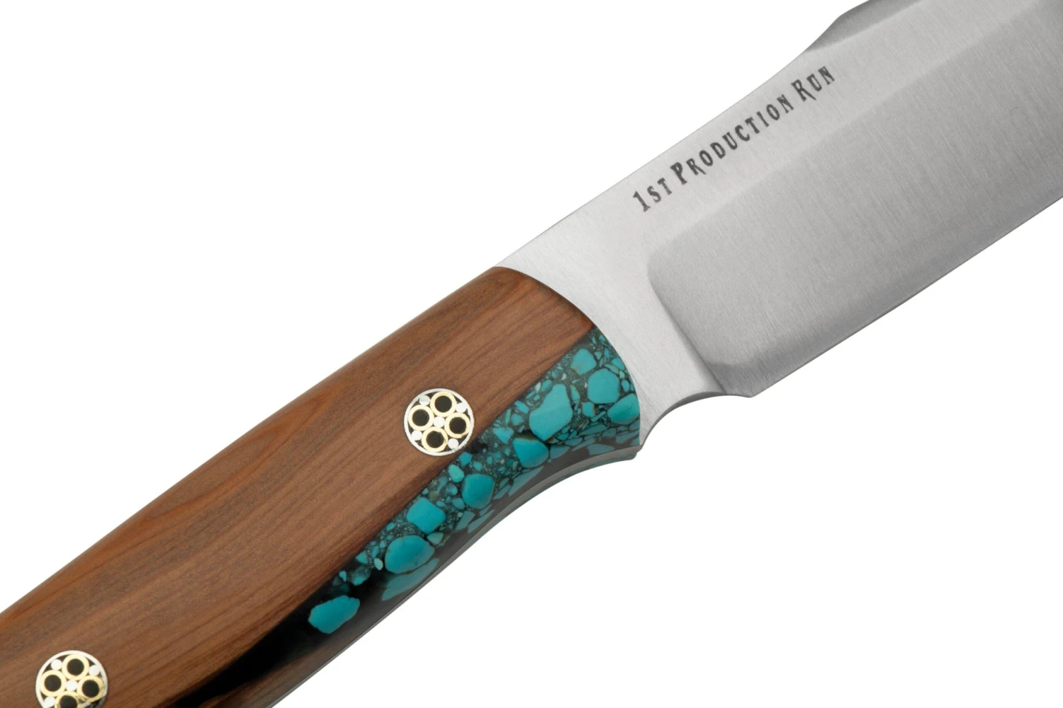 Bark River Ultra Lite Field Knife CPM 3V Gunmetal Texas Fence Post Mosaic Pins, Couteau De Bushcraft 5 Bark River Ultra Lite Field Knife CPM 3V Gunmetal Texas Fence Post Mosaic Pins, Couteau De Bushcraft – Image 5