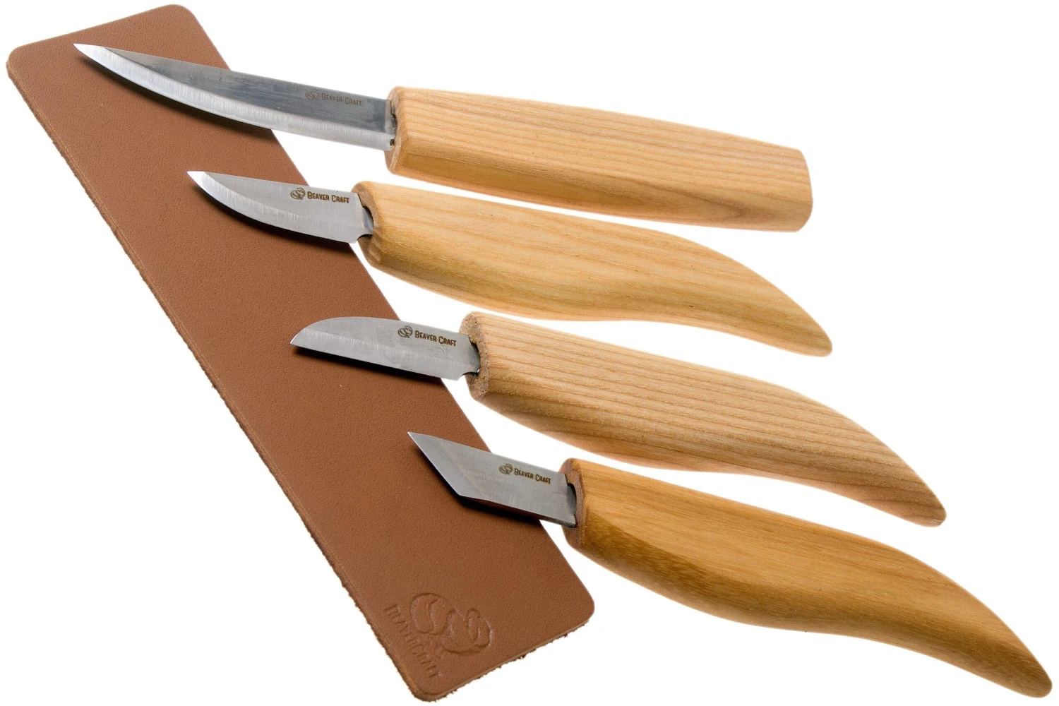 BeaverCraft Basic Set Of 4 Knives S07 Book Kit De Sculpture Sur Bois Avec Boîte De Rangement Livre En Bois 2 BeaverCraft Basic Set Of 4 Knives S07 Book Kit De Sculpture Sur Bois Avec Boîte De Rangement Livre En Bois – Image 2