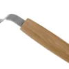 BeaverCraft Spoon Carving Knife 30 Mm SK2S, Couteau Croche Pour Droitier Avec étui