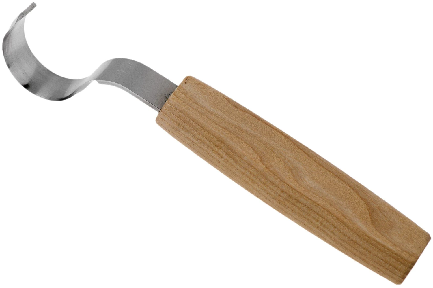 BeaverCraft Spoon Carving Knife 30 Mm SK2S, Couteau Croche Pour Droitier Avec étui 1 BeaverCraft Spoon Carving Knife 30 Mm SK2S, Couteau Croche Pour Droitier Avec étui