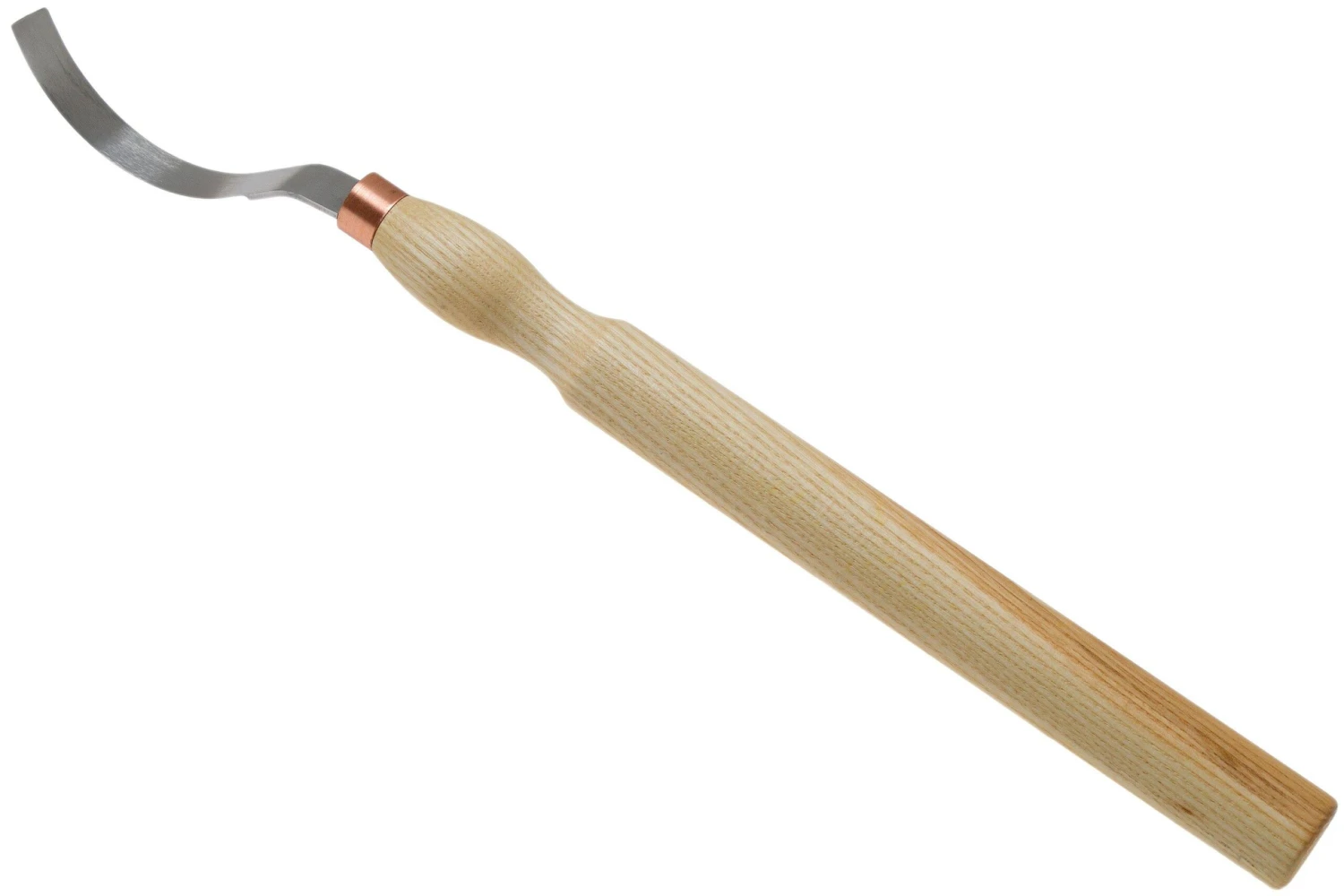 BeaverCraft Spoon Carving Knife Long 90 Mm Long SK3LONG, Double Edge, Couteau Croche 1 BeaverCraft Spoon Carving Knife Long 90 Mm Long SK3LONG, Double Edge, Couteau Croche